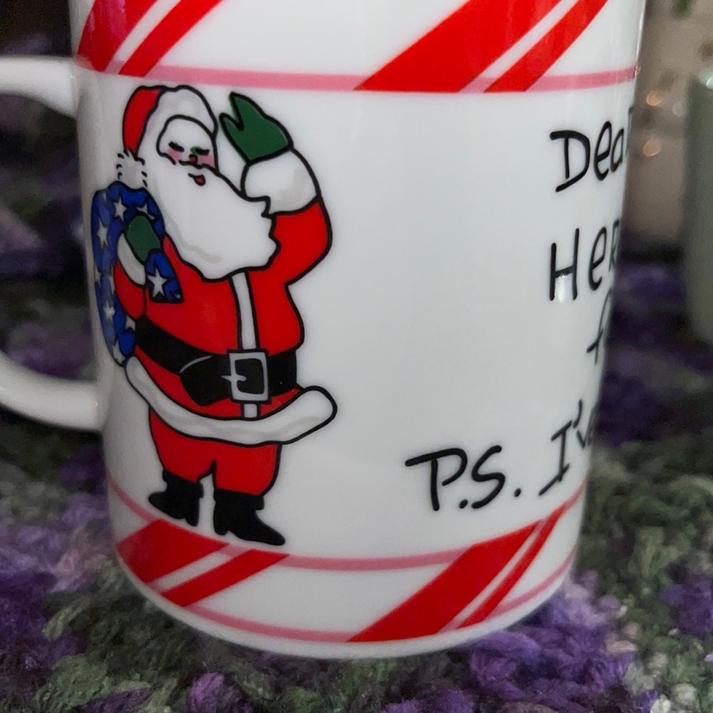 Dear Santa mug